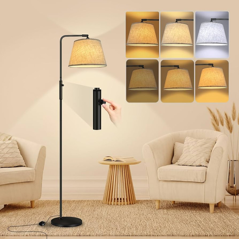 Fortand LED Floor Lamp, Dimmable, Modern Floor Lamp, Living Room